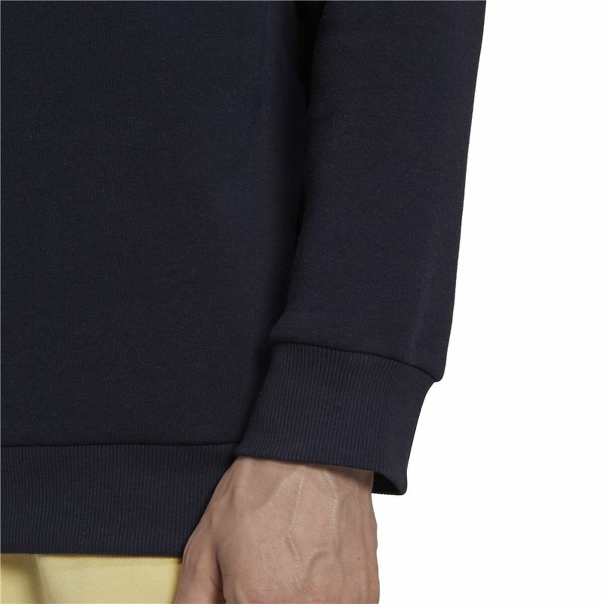 Men's Adidas Essentials Big Logo Hooded Sweatshirt Dark Blue Dark Blue-2