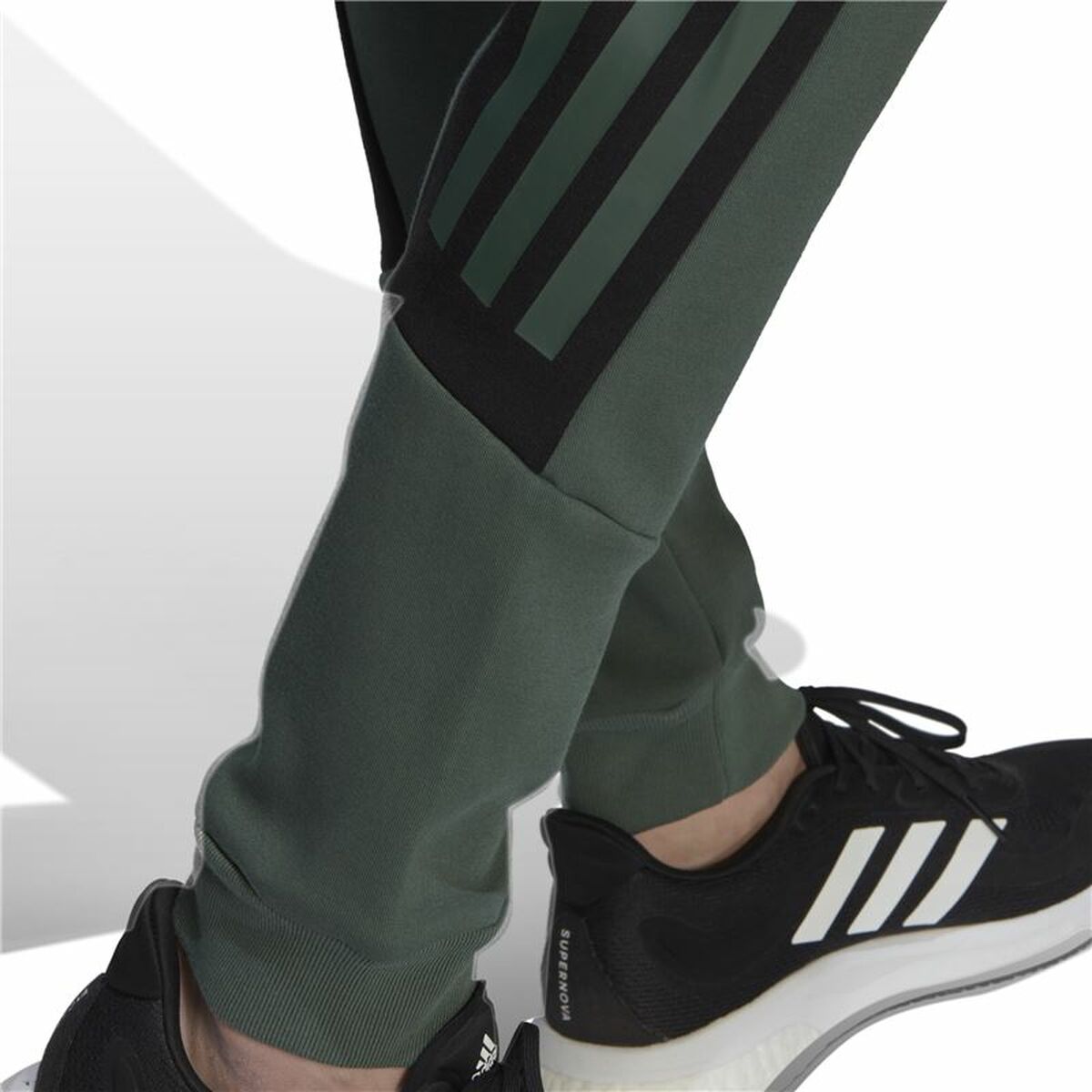 Спортивные штаны для взрослых Adidas Future Icons 3 Зеленый Мужской-2