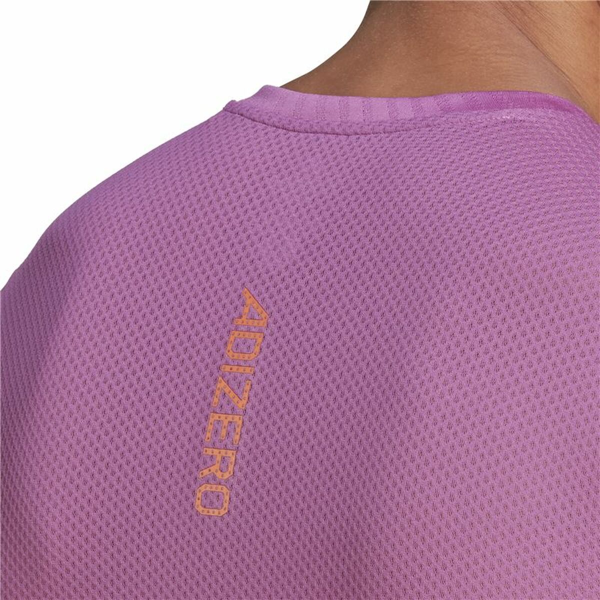 Футболка с коротким рукавом мужская Adidas Adizero Speed Темно-розовый-2
