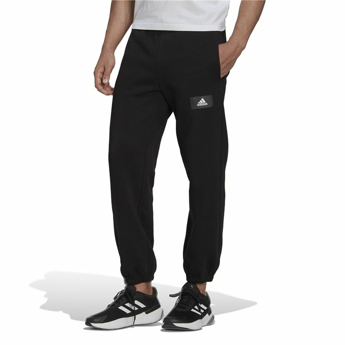 Adidas FeelVivid Black Men's Long Sweatpants-2