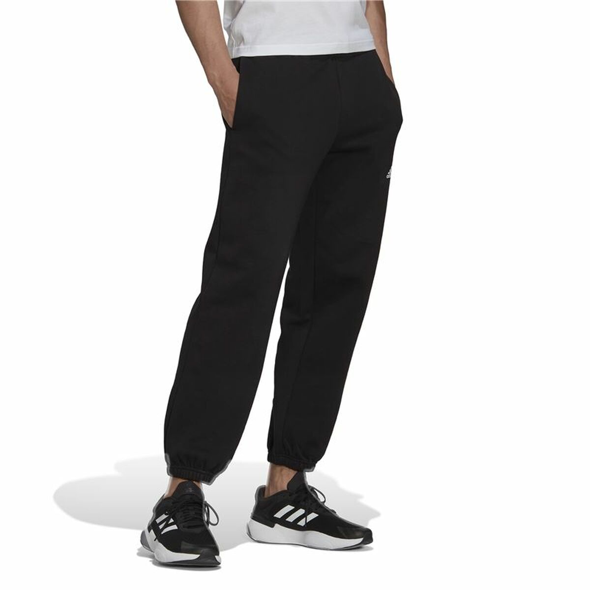 Adidas FeelVivid Black Men's Long Sweatpants-5