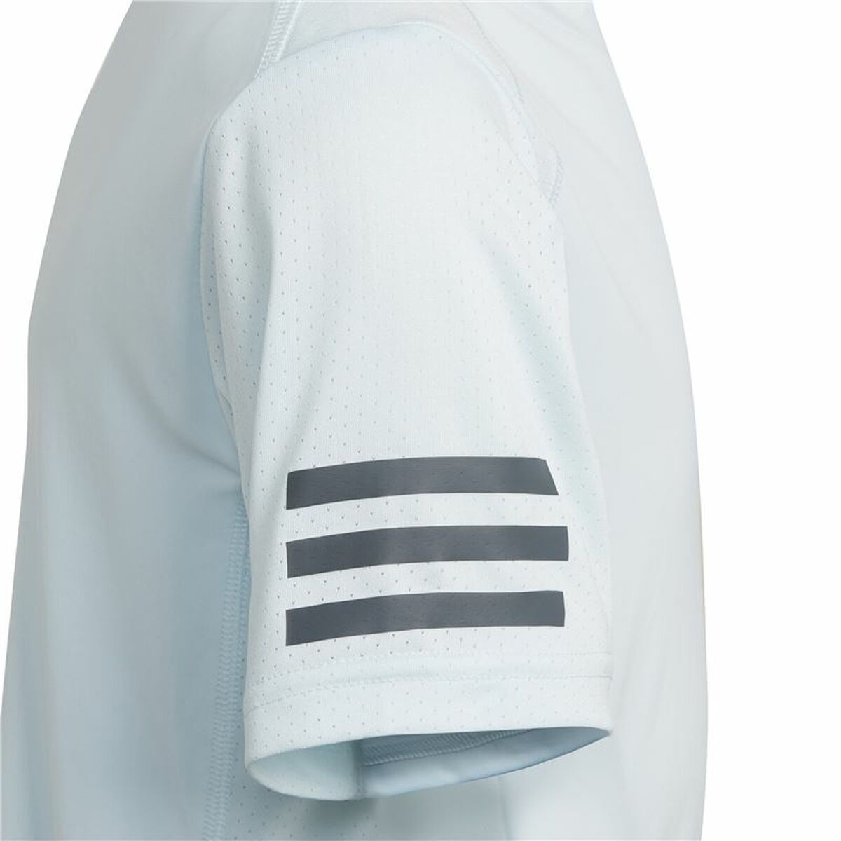 Детский Футболка с коротким рукавом Adidas Club Tennis 3 bandas Белый-2