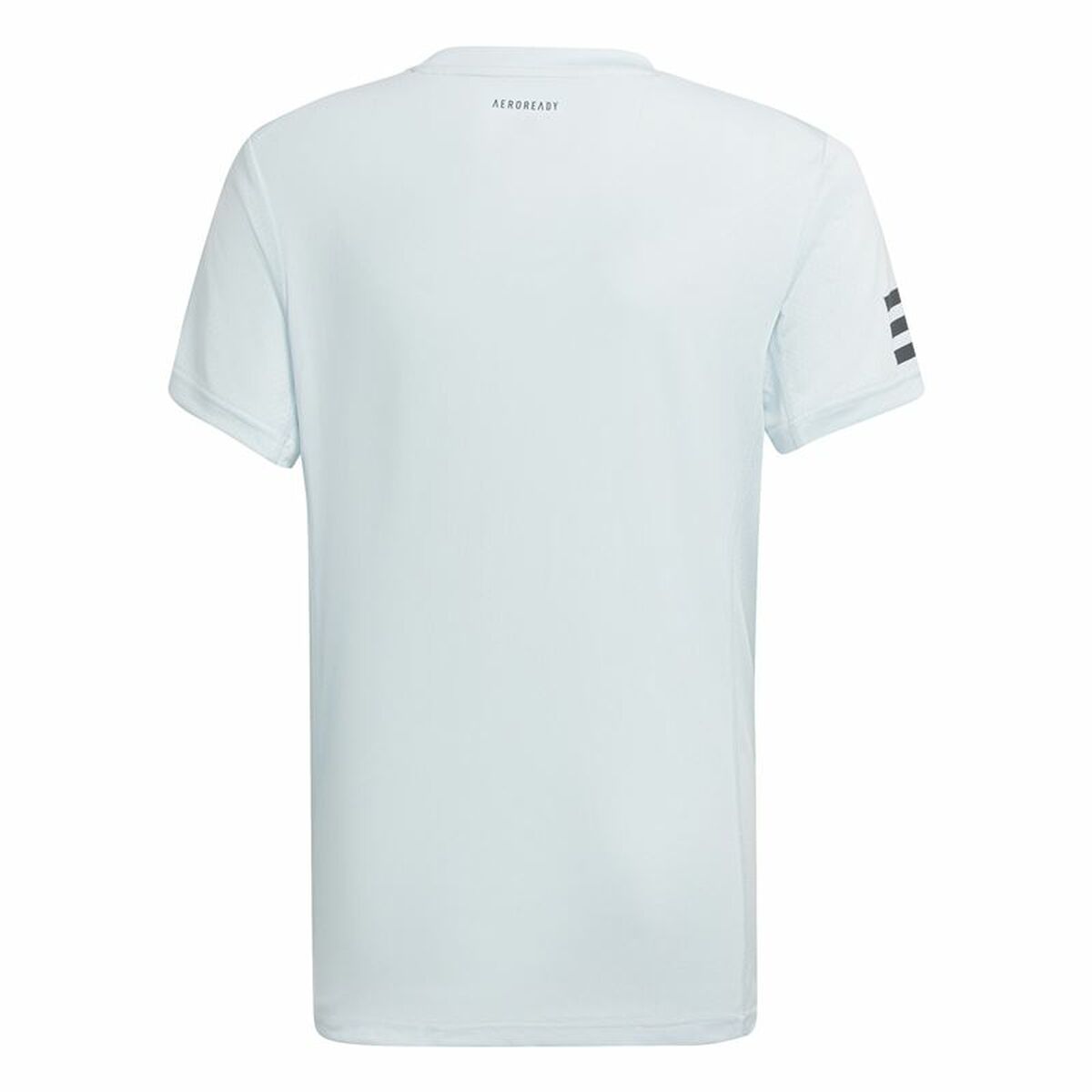 Детский Футболка с коротким рукавом Adidas Club Tennis 3 bandas Белый-5