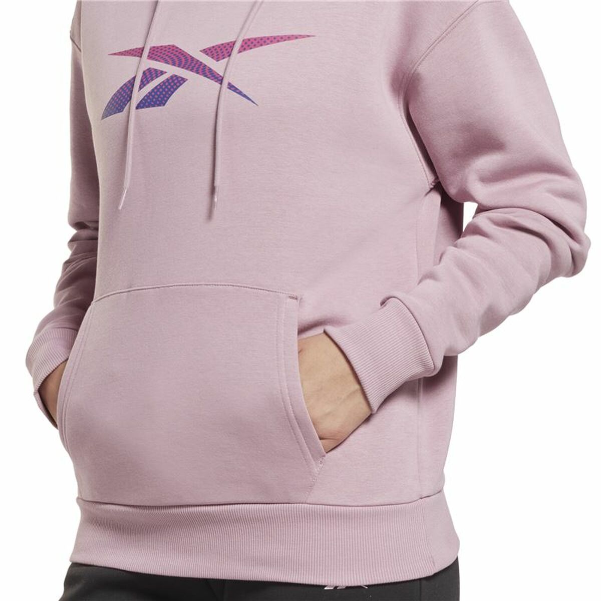 Hoodie Women's Reebok Vector Graphic Multicolored-6