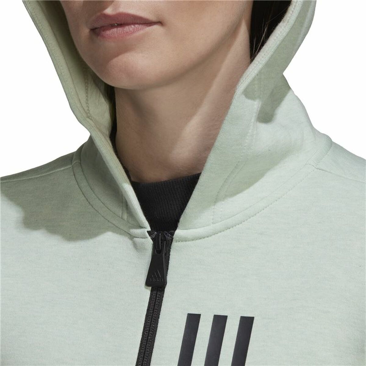 Hoodie Women's Adidas Mission Victory Green-3