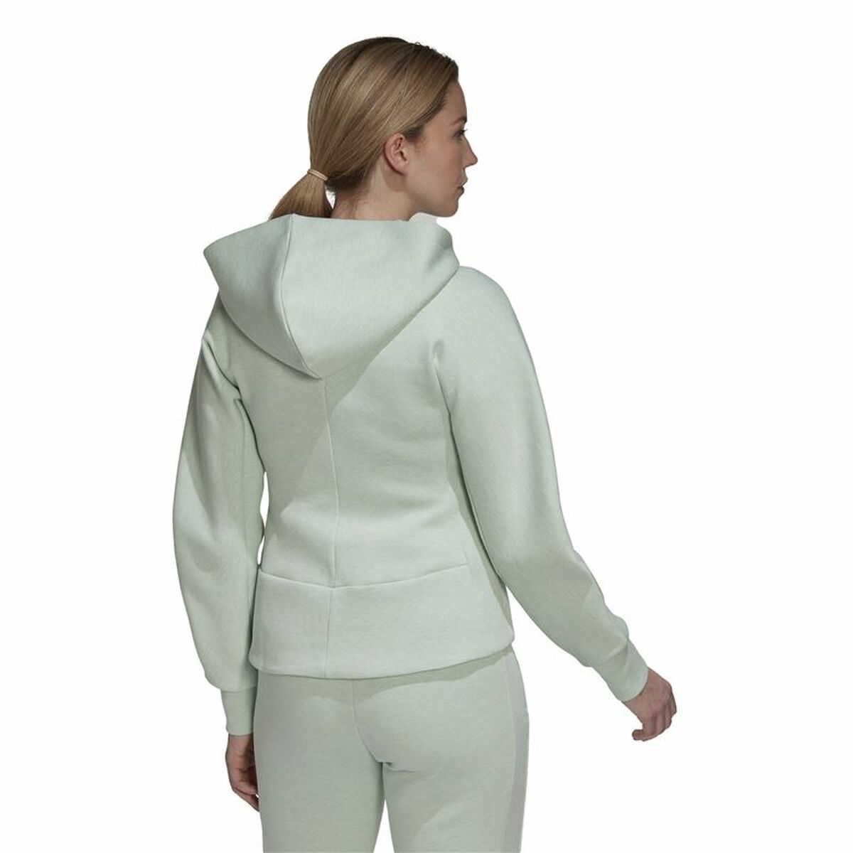Hoodie Women's Adidas Mission Victory Green-5