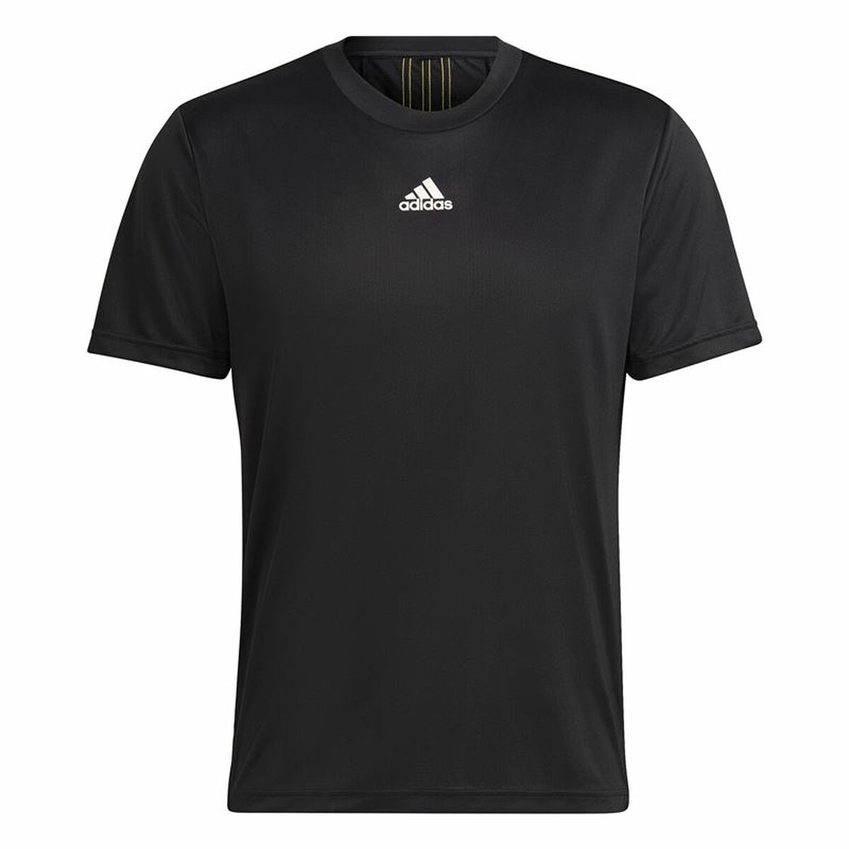 Men's Short Sleeve T-Shirt Adidas Aeroready HIIT Back Black