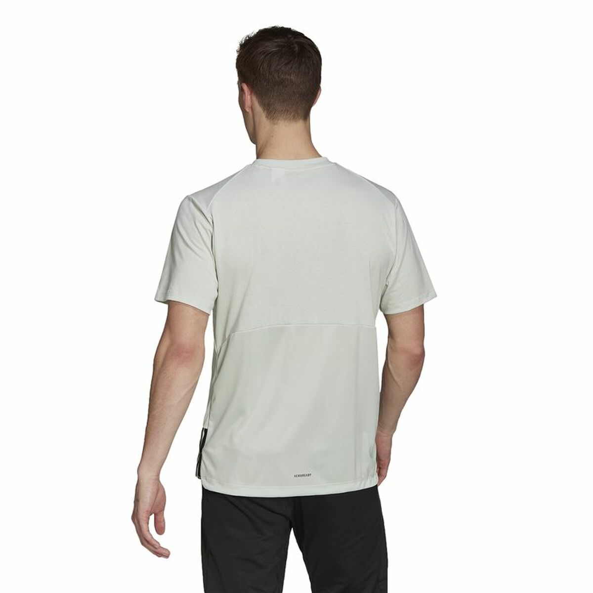 Men's Adidas Aeroready Short Sleeve T-Shirt-4