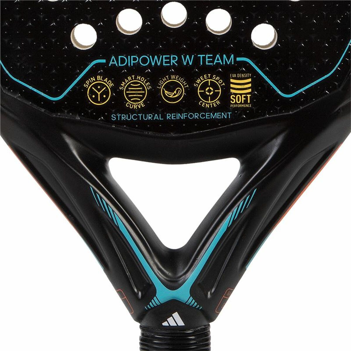 Ракетка для паделя Adidas adipower W Team Чёрный Разноцветный-6