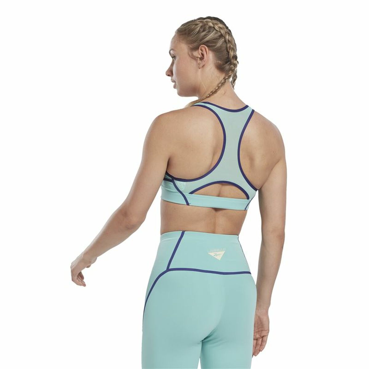 Спортивный бюстгальтер Reebok Les Mills бирюзовый-5