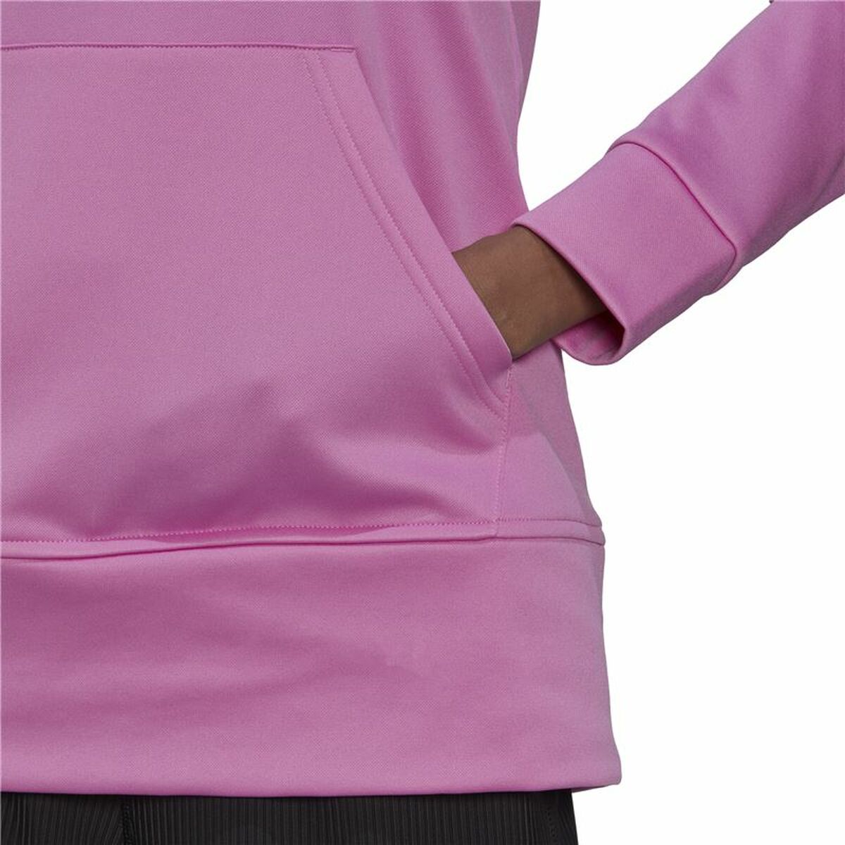 Fuchsia Women's Adidas Aeroready Big Logo Hoodie-6