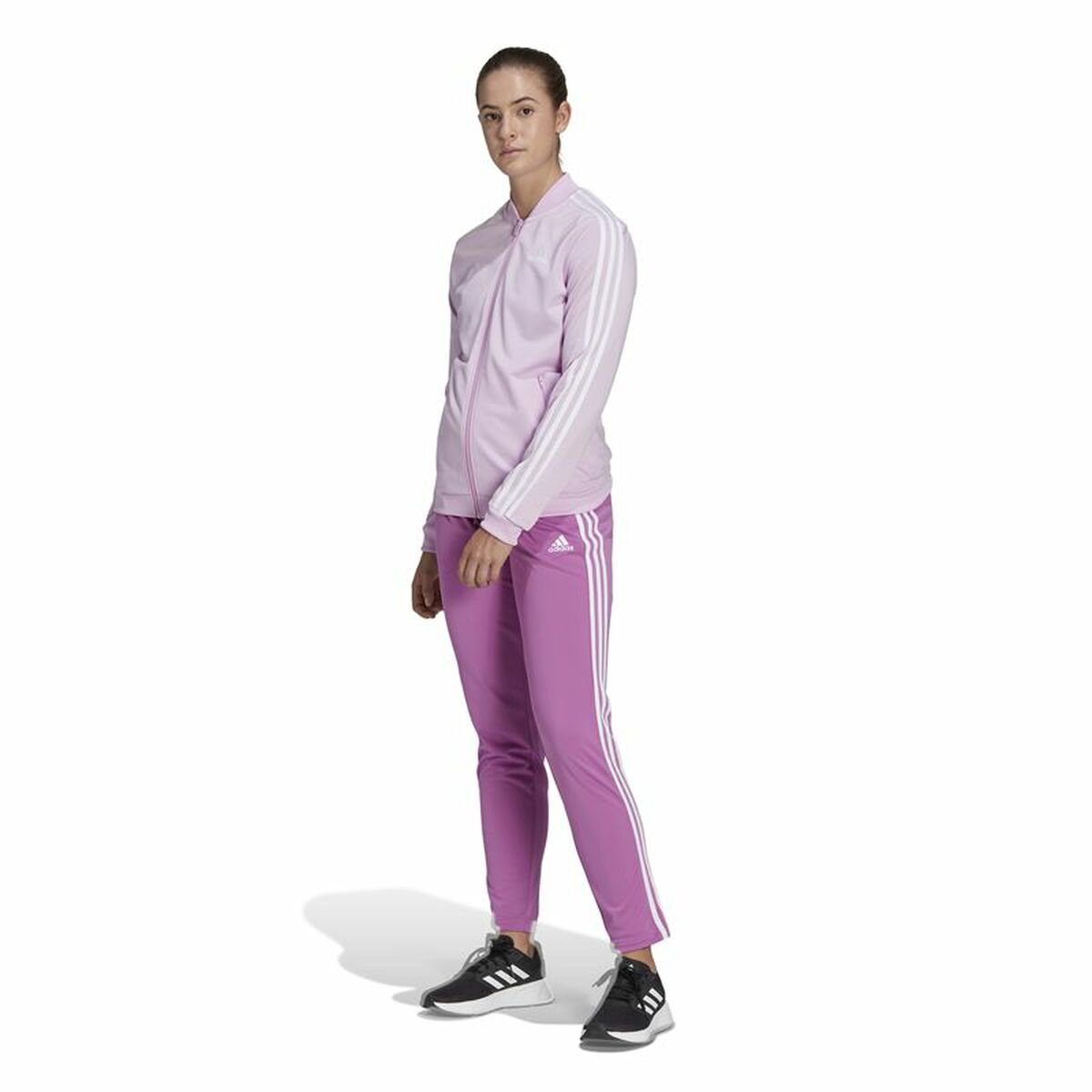 Женский спортивный костюм Adidas Essentials Розовый-4