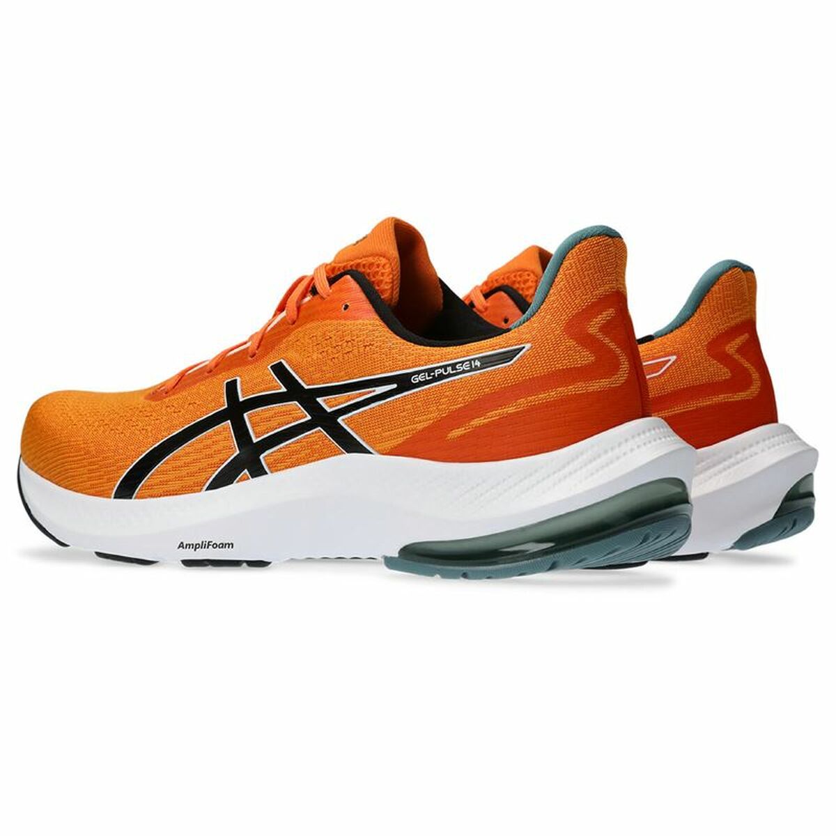 Asics Gel-Pulse 14 Bright Men's Running Sneakers for Adults Orange-7