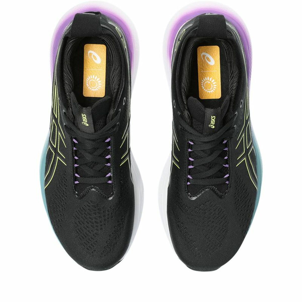 Running sneakers for adults Asics Gel-Nimbus 25 Woman Black-4