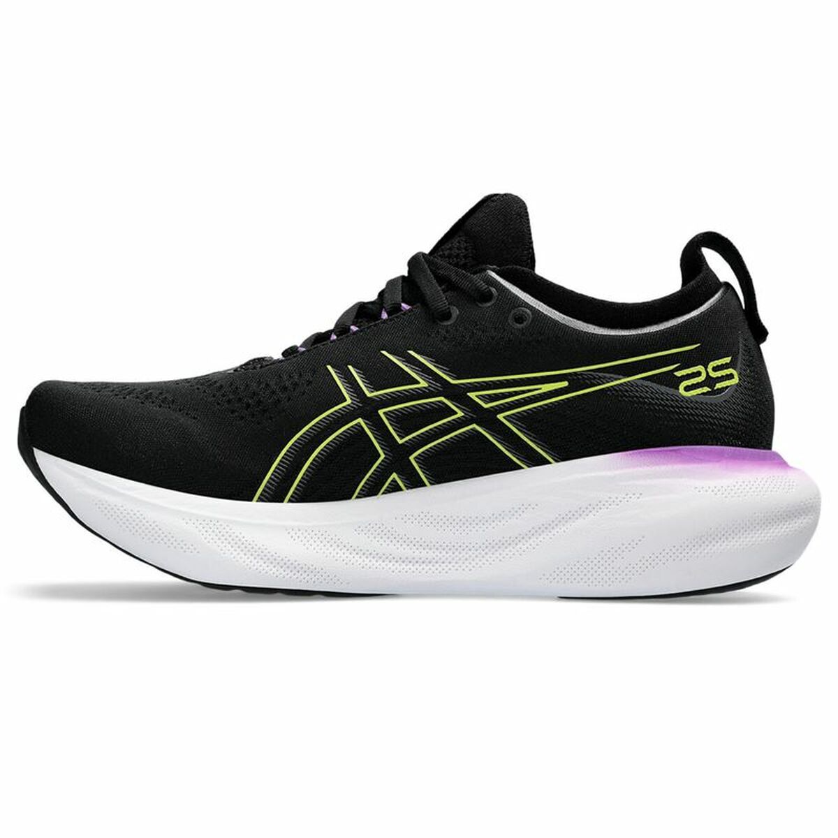 Running sneakers for adults Asics Gel-Nimbus 25 Woman Black-2
