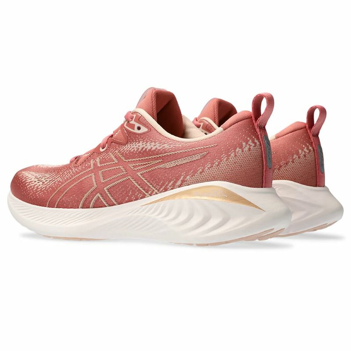 Asics Gel-Cumulus 25 가벼운 달리기 운동화 연어 여자-6