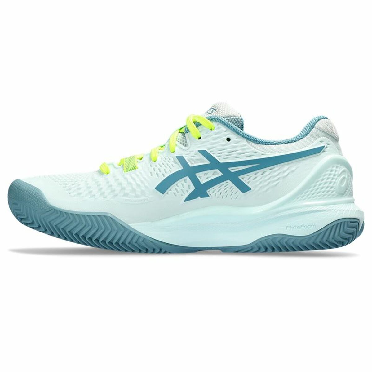Женские теннисные туфли Asics Gel-Resolution 9 Clay Аквамарин-2