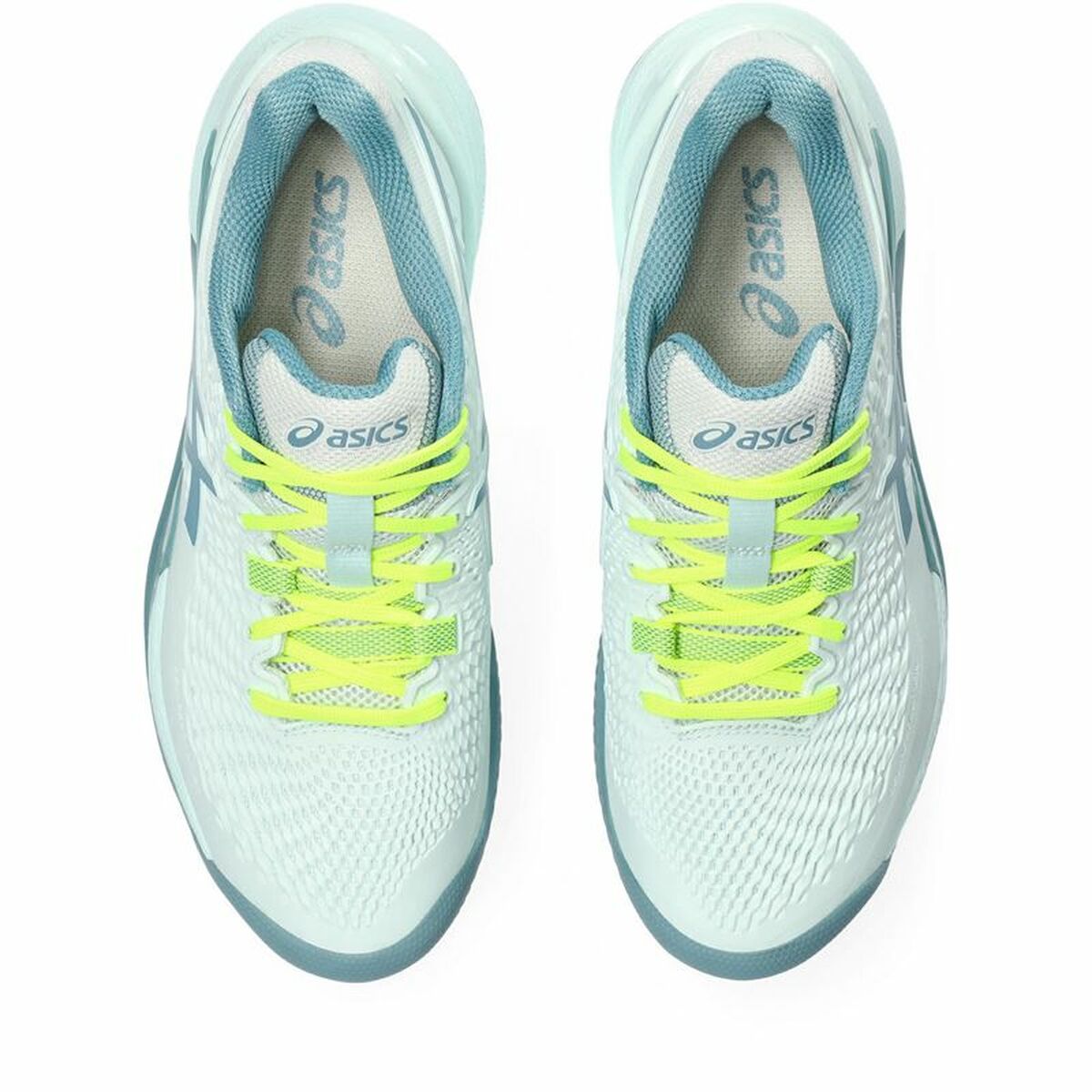 Женские теннисные туфли Asics Gel-Resolution 9 Clay Аквамарин-4
