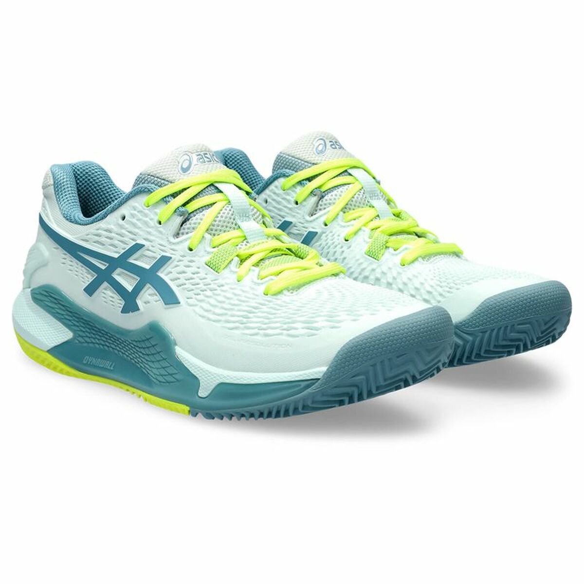 Женские теннисные туфли Asics Gel-Resolution 9 Clay Аквамарин-5