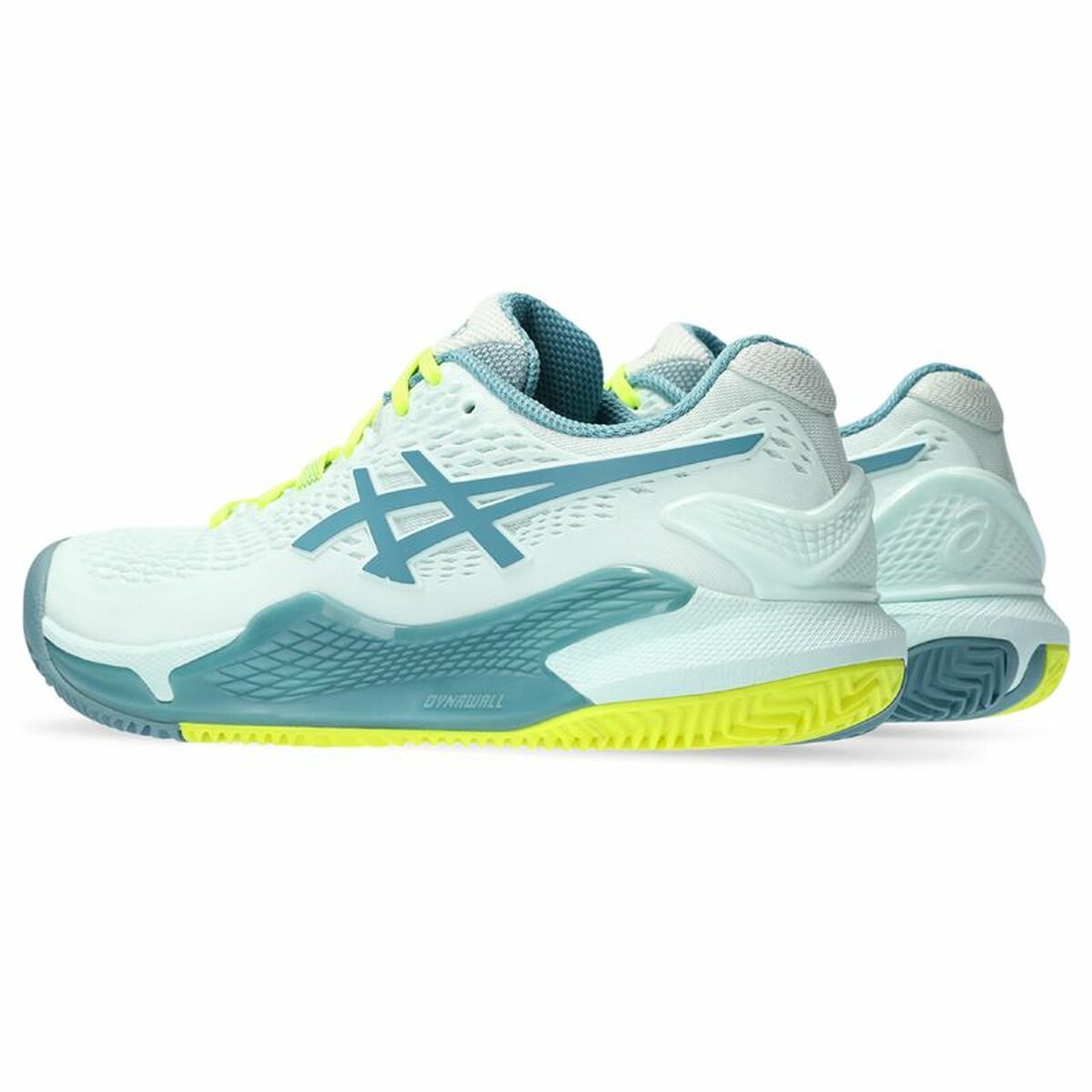 Женские теннисные туфли Asics Gel-Resolution 9 Clay Аквамарин-6