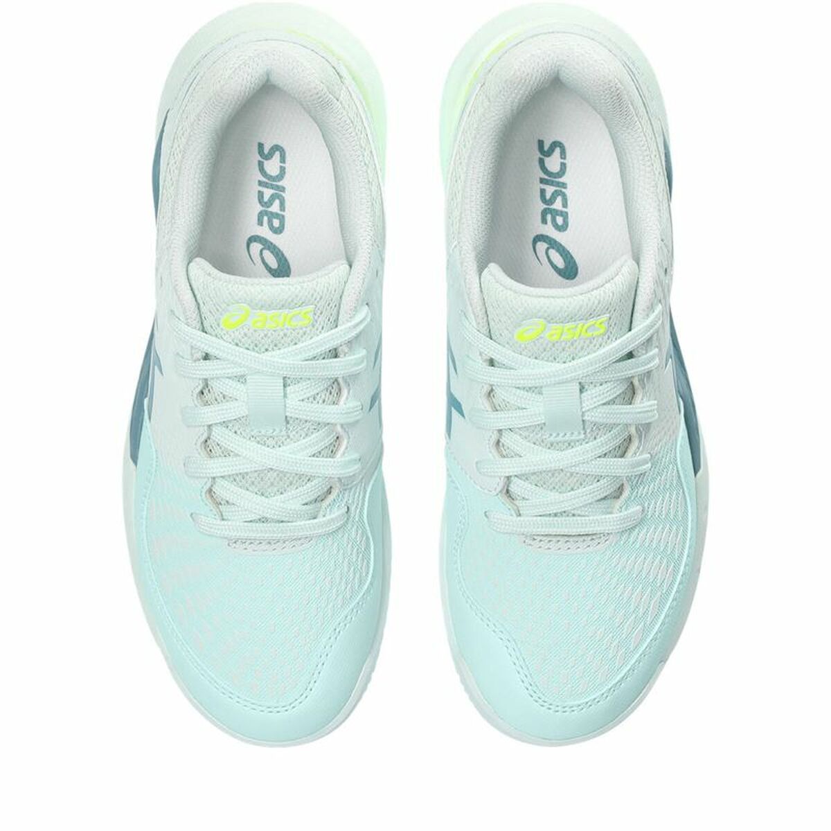 Женские теннисные туфли Asics Gel-Resolution 9 Аквамарин-4