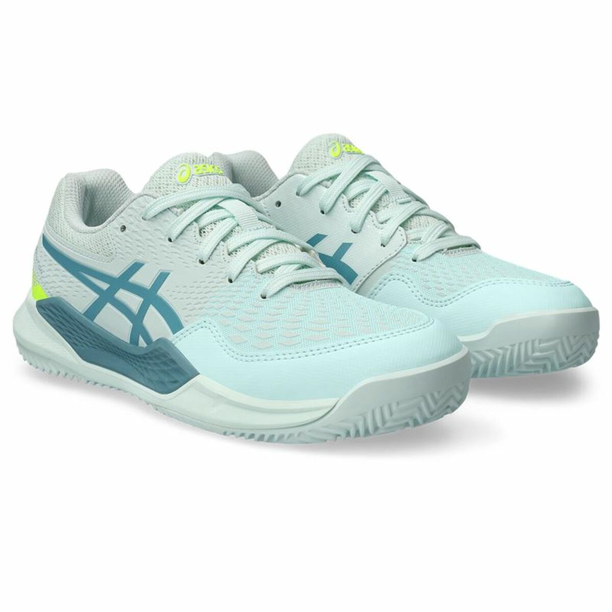Женские теннисные туфли Asics Gel-Resolution 9 Аквамарин-5