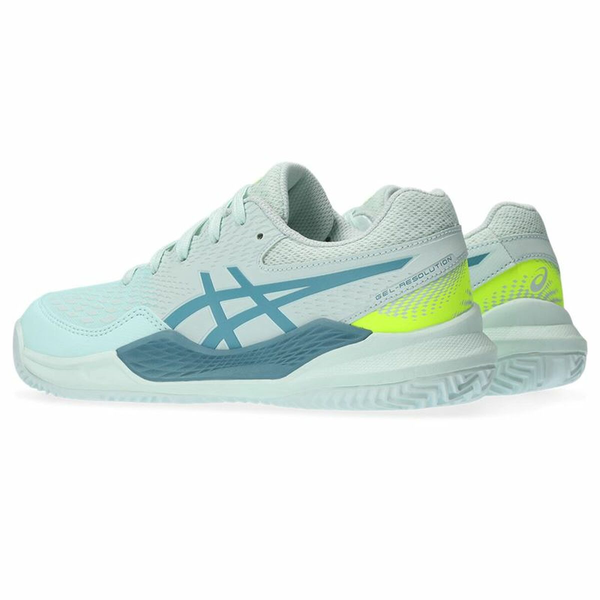 Женские теннисные туфли Asics Gel-Resolution 9 Аквамарин-6