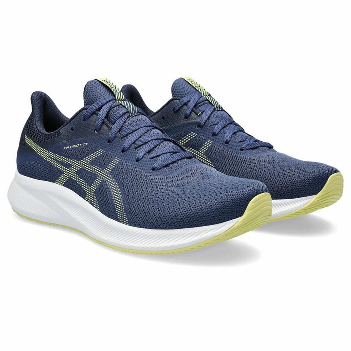 Sapatilhas de corrida para adultos Asics Patriot 13 Deep Masculino Azul Escuro-3