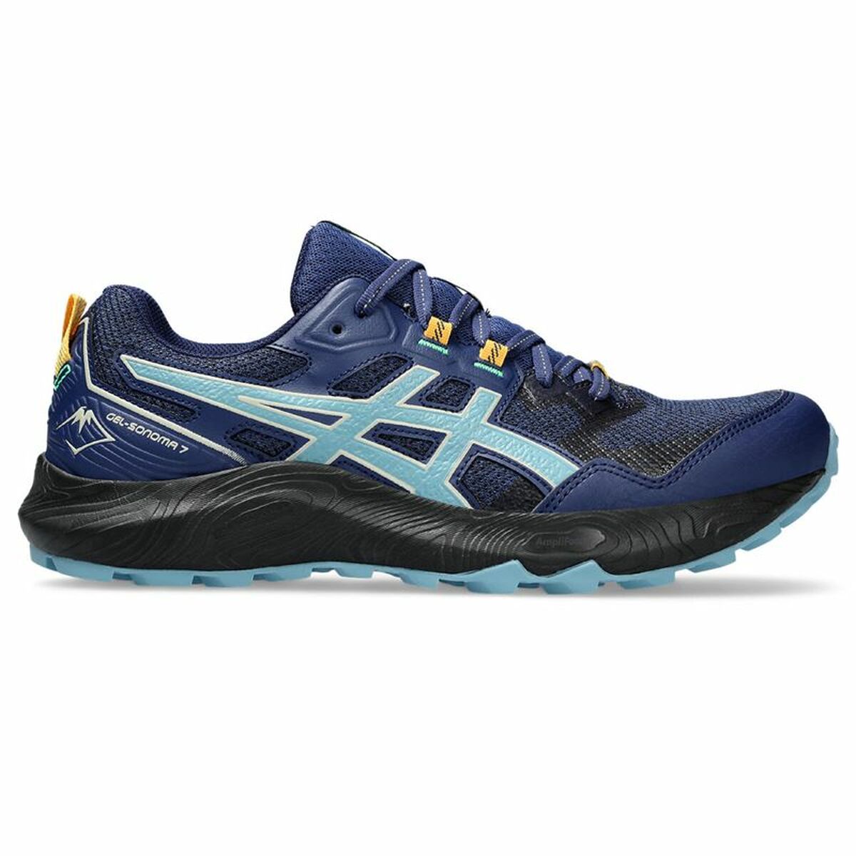 Sapatilhas de corrida para adultos Asics Gel-Sonoma 7 Azul escuro masculino-2