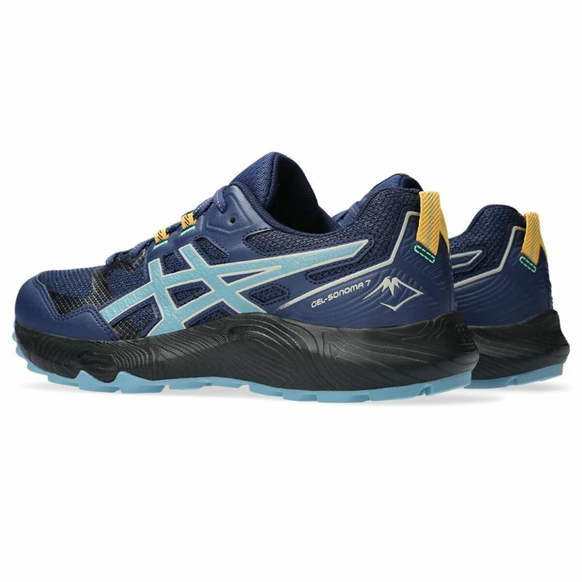Sapatilhas de corrida para adultos Asics Gel-Sonoma 7 Azul escuro masculino-7