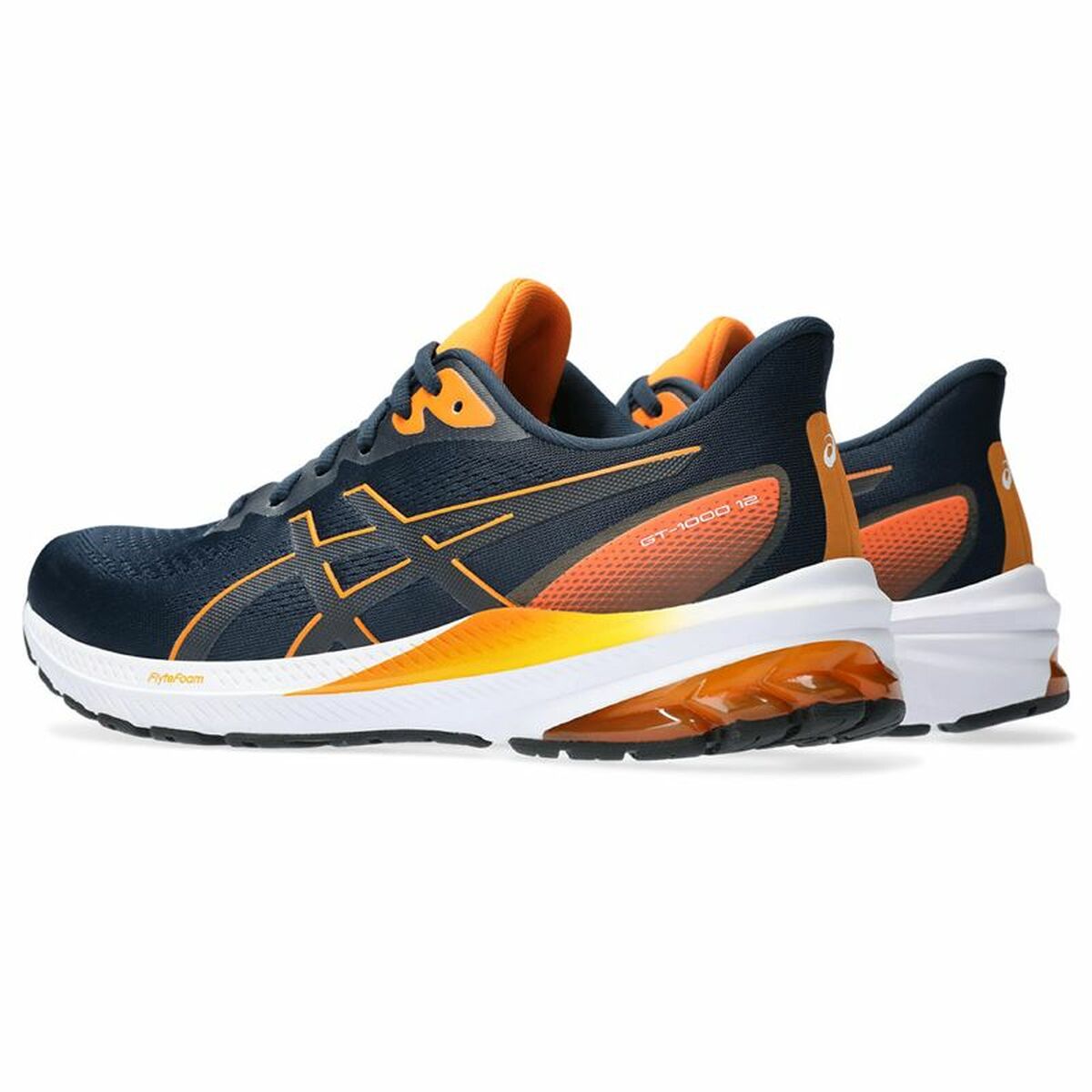 大人のためのランニングスニーカーAsics Gt-1000 12メンズブラック-3