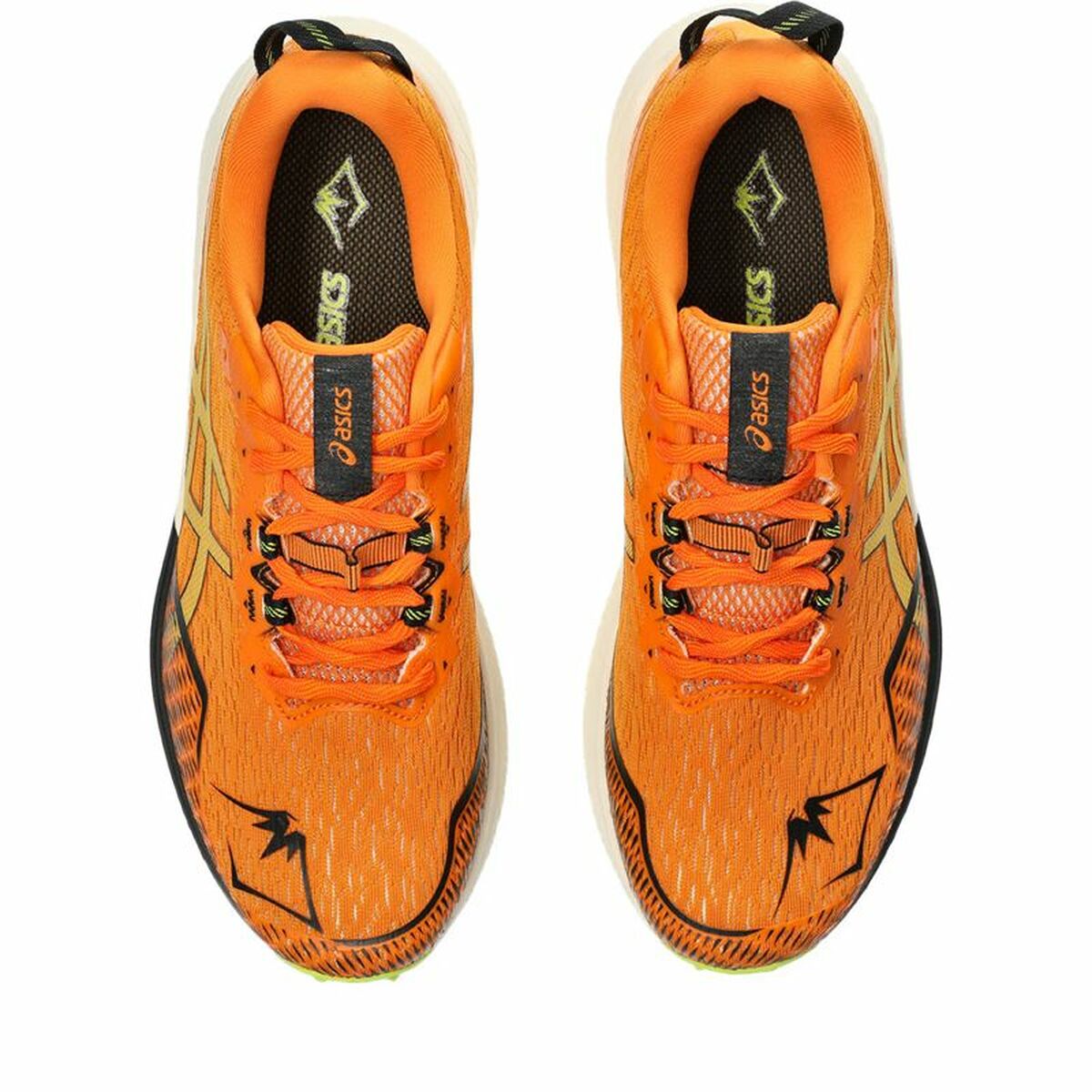 Adult Running Sneakers Asics Fuji Lite 4 Mountain Men's Orange-4