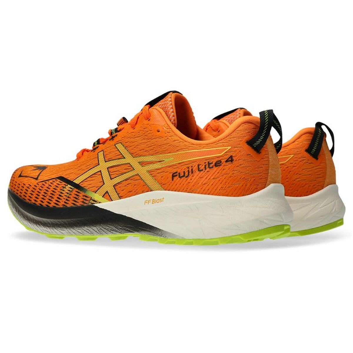 Adult Running Sneakers Asics Fuji Lite 4 Mountain Men's Orange-6