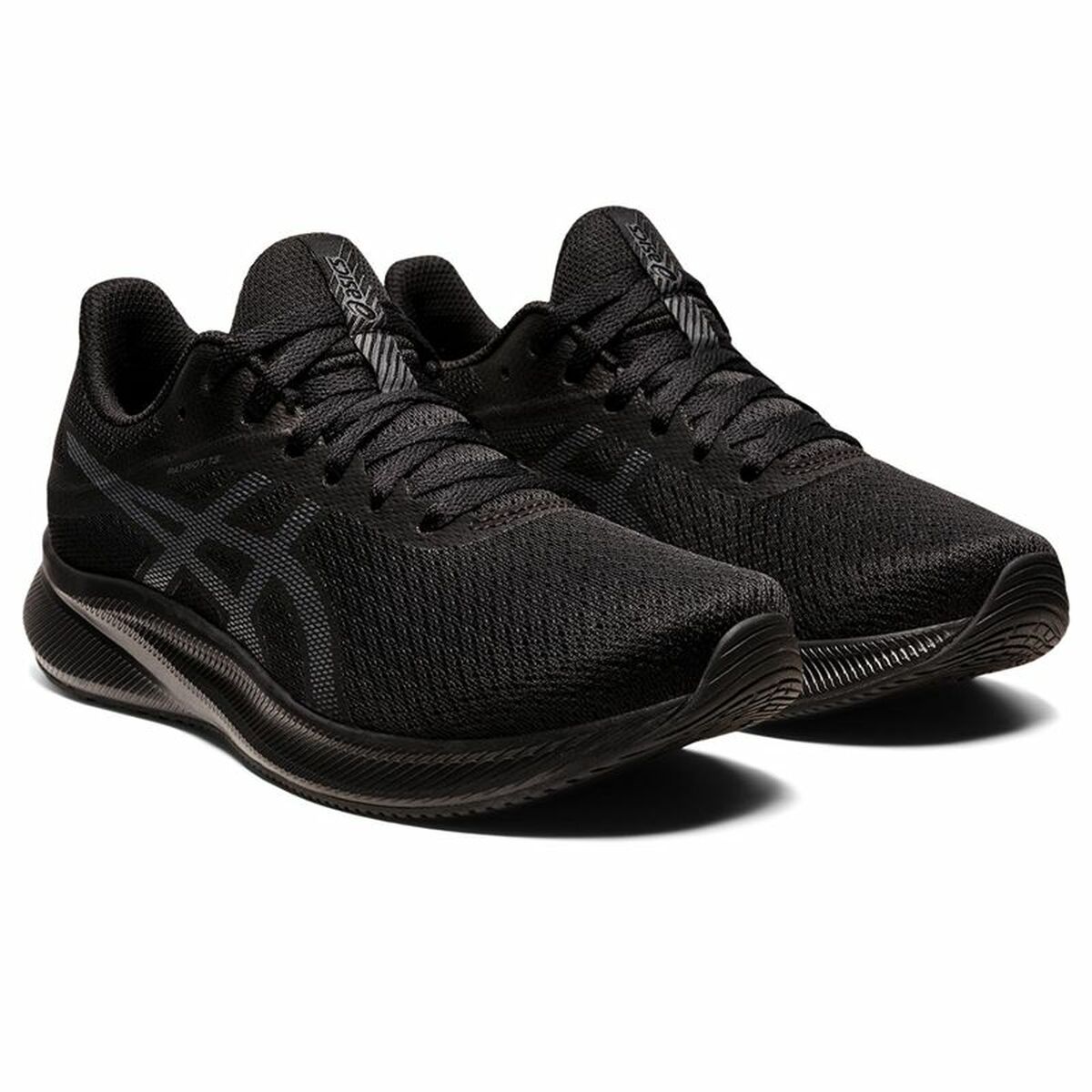 성인 Asics Patriot 13 Woman Black을위한 운동화 달리기-5