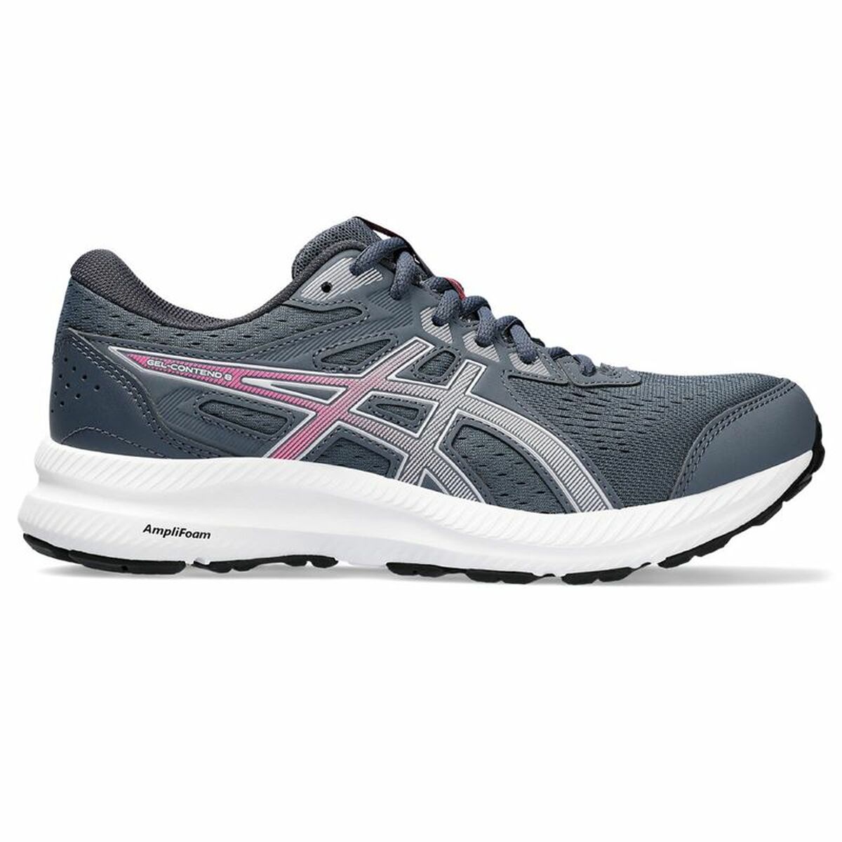 Running sneakers for adults Asics Gel-Contend 8 Woman Gray-2