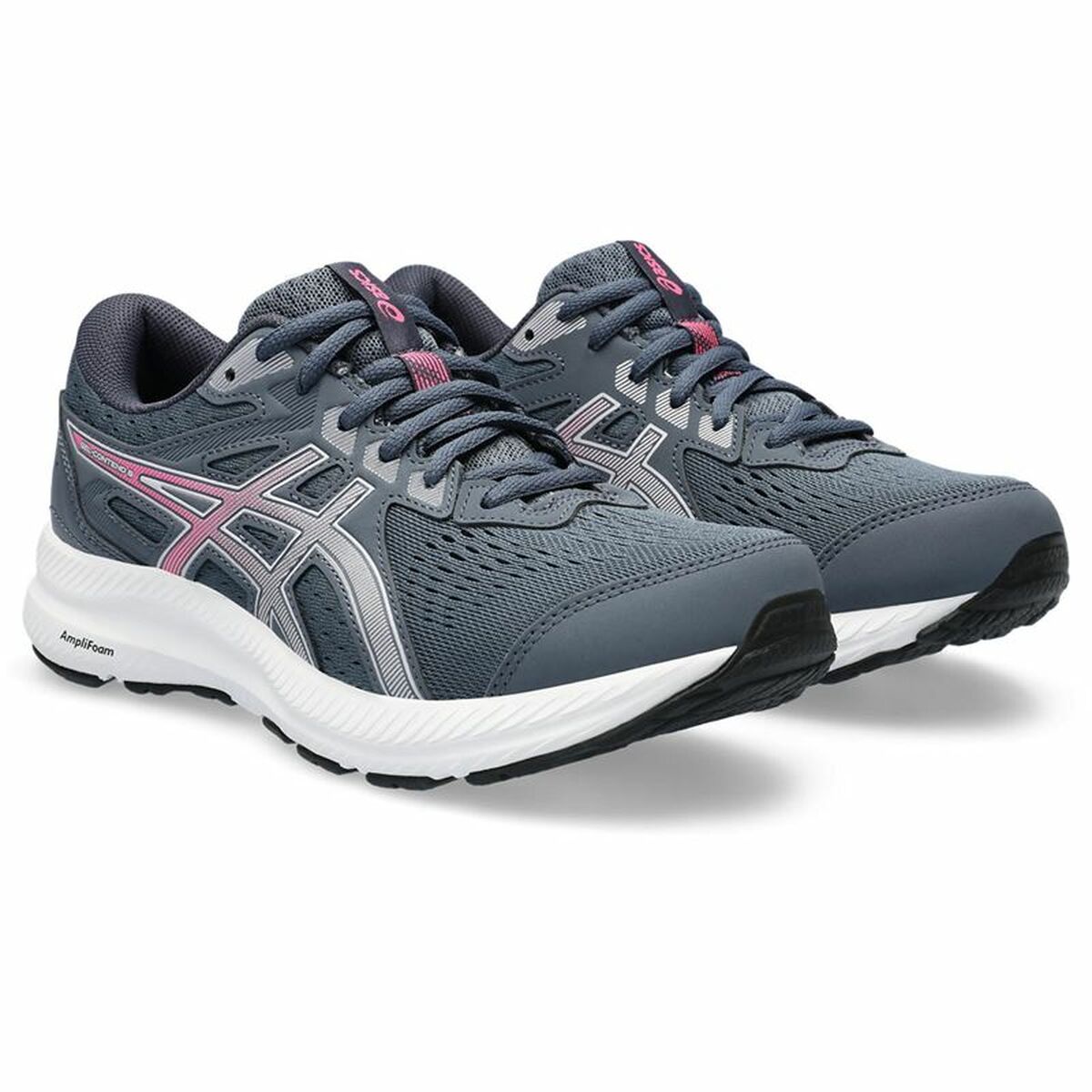 Running sneakers for adults Asics Gel-Contend 8 Woman Gray-6