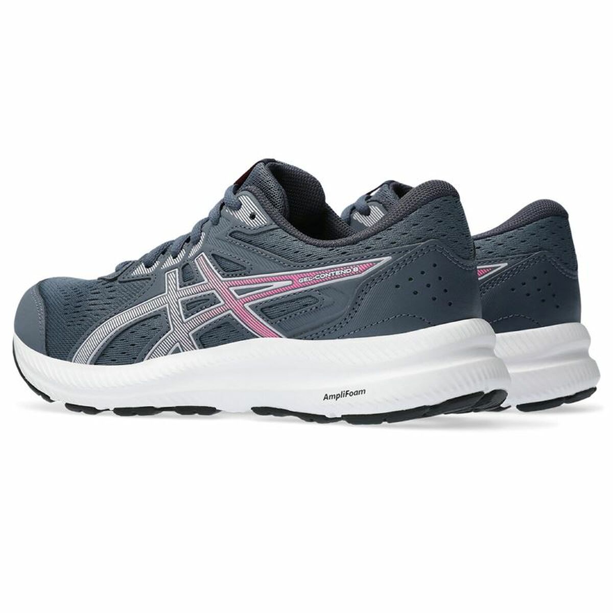 Running sneakers for adults Asics Gel-Contend 8 Woman Gray-7