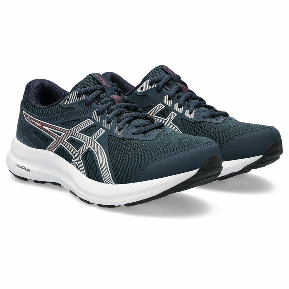 성인 Asics Gel-Contend 8 Blue Woman을위한 운동화 달리기-5