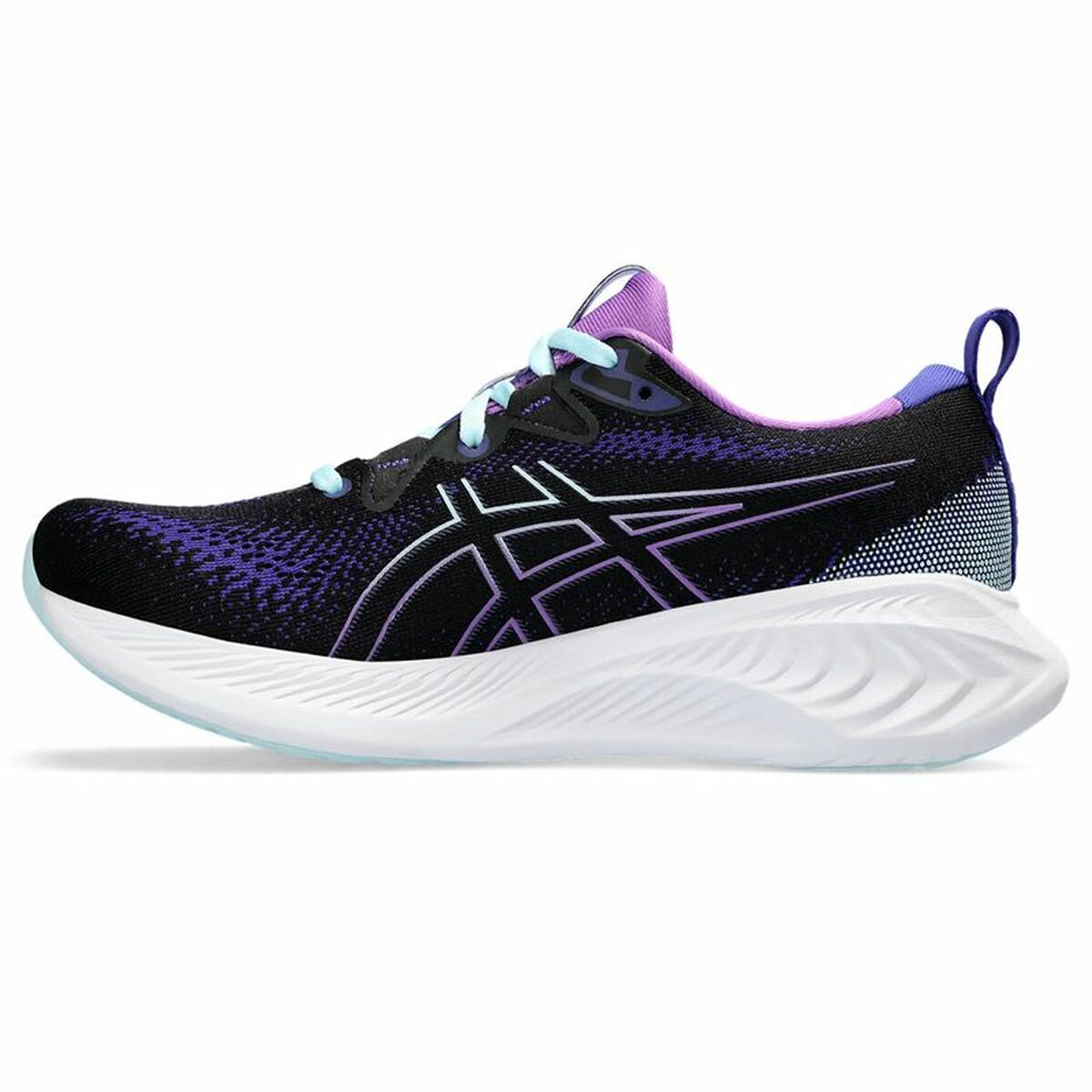 Running sneakers for adults Asics Gel-Cumulus 25 Woman Black-2
