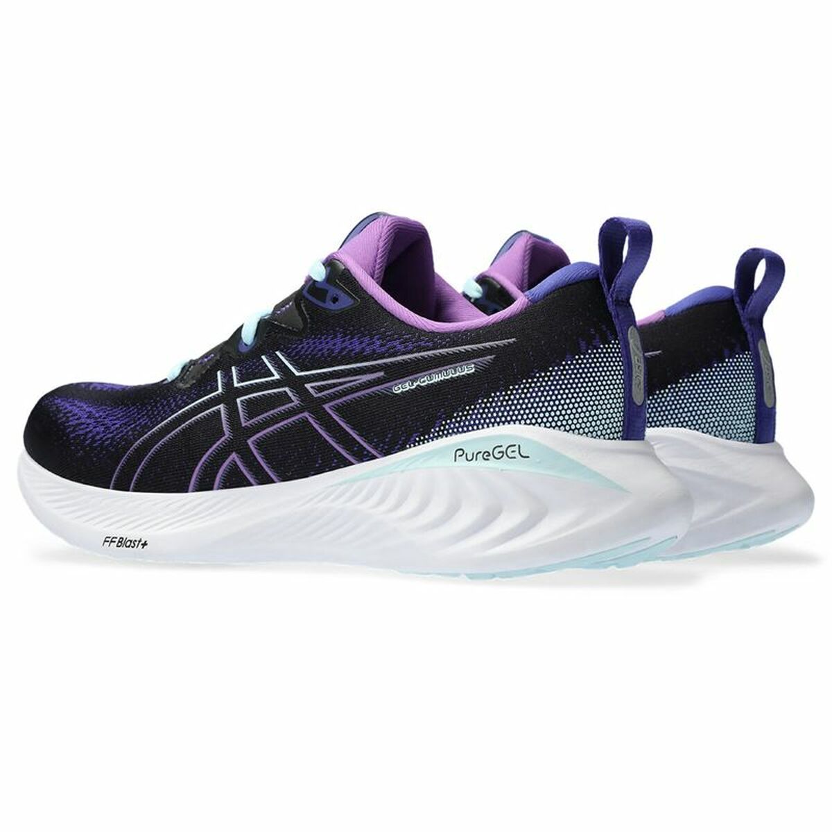 Running sneakers for adults Asics Gel-Cumulus 25 Woman Black-6