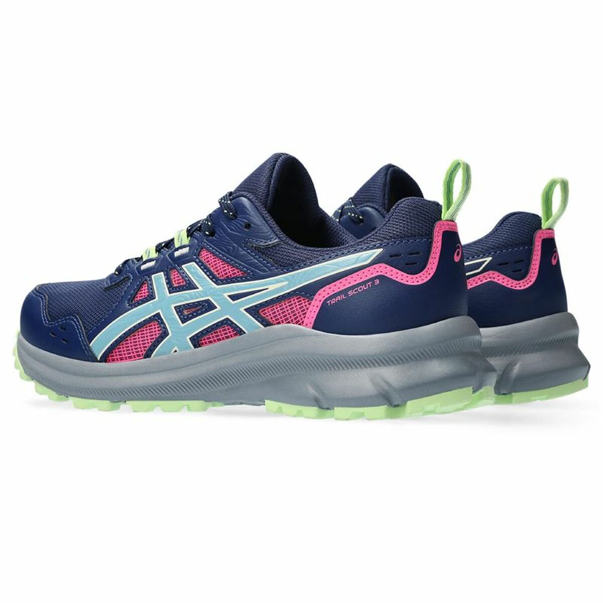 Adult Running Sneakers Asics Scout 3 Mountain Woman Dark Blue-7