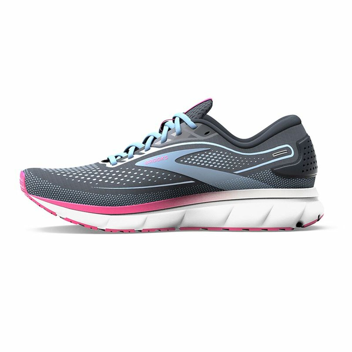 Brooks Trace 2 Grey Adult Running Shoe-2