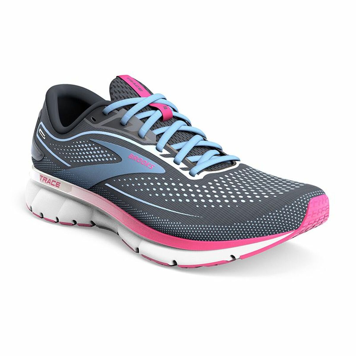 Brooks Trace 2 Grey Adult Running Shoe-4