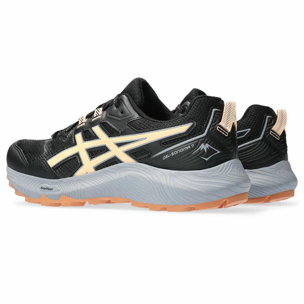 Asics Gel-Sonoma 7 Mountain Running Shoes for Adults Black Woman-6
