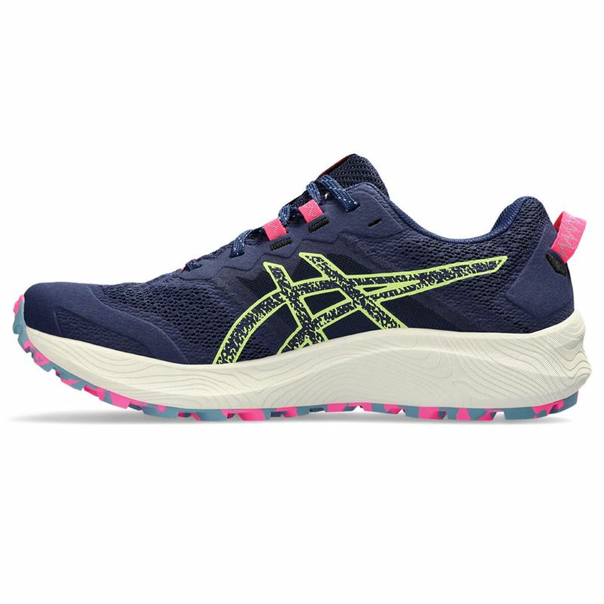 Running sneakers for adults Asics Trabuco Terra 2 Mountain Woman Blue-2