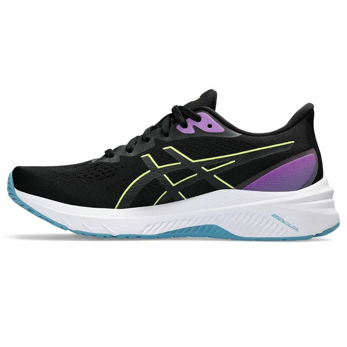 Running sneakers for adults Asics Gt-2000 12 Black Woman-2