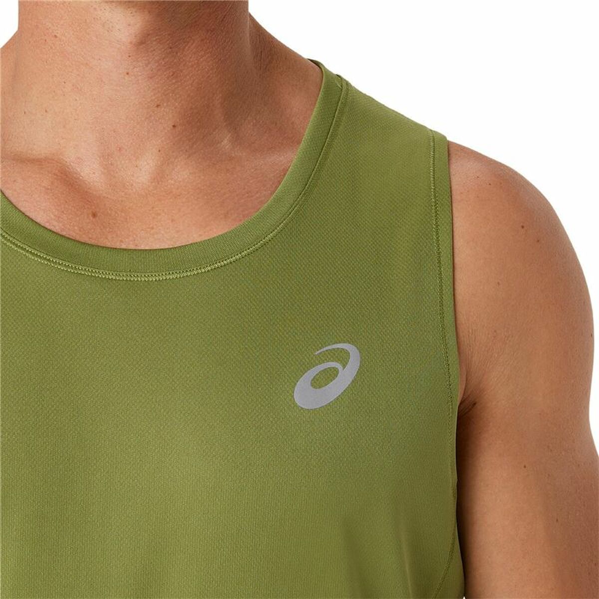 Мужская майка Asics Core Singlet Зеленый-2