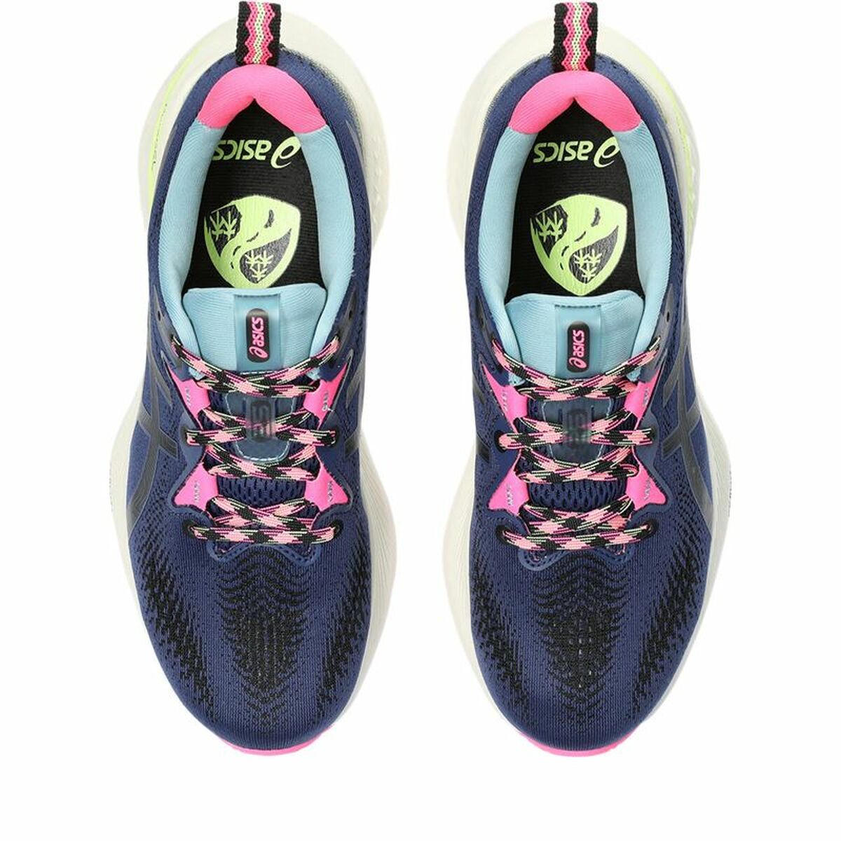 Asics Gel-Cumulus 25 Women Running Shoes Dark Blue-4