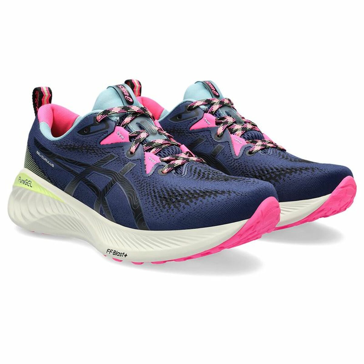 Asics Gel-Cumulus 25 Women Running Shoes Dark Blue-5