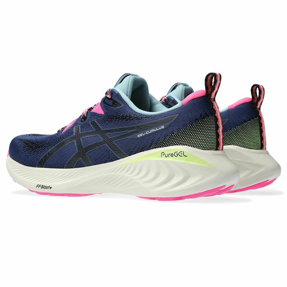 Asics Gel-Cumulus 25 Women Running Shoes Dark Blue-6